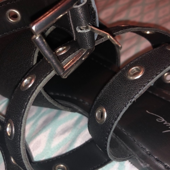 ASOS Park Lane Leather Eyelet Sandal - Picture 4 of 7